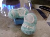 Sapato para Bebê em Croche