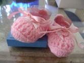 Sapato para Bebê em Croche