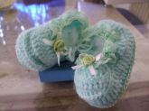 Sapato para Bebê em Croche