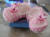 Sapato para Bebê em Croche