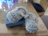 Sapato para Bebê em Croche