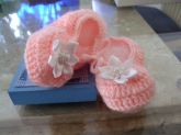 Sapato para Bebê em Croche